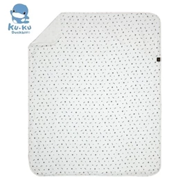 台灣KuKu Duck 紗布大浴巾-72x91cm 極簡幾何