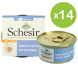 Schesir 濃湯貓主食罐-吞拿沙丁魚 70g X 14罐