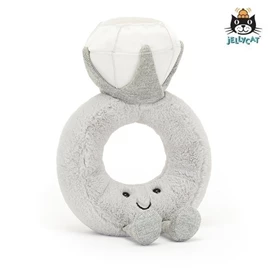 英国 JellyCat Amuseable Diamond Ring 趣味钻石戒指公仔