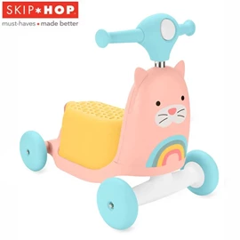 美國Skip Hop Zoo可愛動物園多階段滑行學步車-小貓