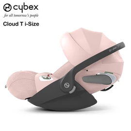 德國Cybex Cloud T i-Size Plus 提籃式汽車安全座椅-Peach Pink