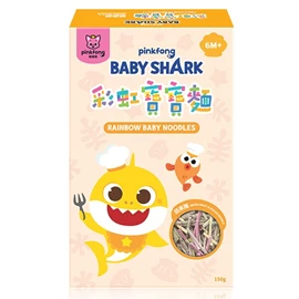 Baby Shark 彩虹宝宝面-蔬果面 150g