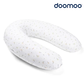 比利時Doomoo Buddy 有機棉舒眠月亮枕-黃色小花