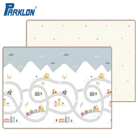 韓國Parklon Prime Living PE雙面地墊/ 150 X 200cm 你好小熊/法國莓果