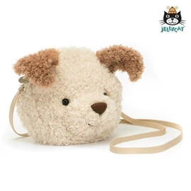英國 JellyCat Little Pup Bag 小狗小袋子