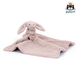 英國 JellyCat Bashful Luxe Bunny Soother 安撫巾/ Pink