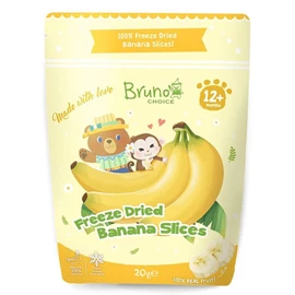 Bruno Choice 小熊宝乐 冷冻乾-厚切香蕉片 20g