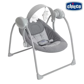 Chicco Relax & Play 電動音樂安撫嬰兒鞦韆/ Dark Grey