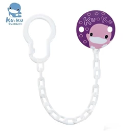台湾KuKu Duck 缤纷欢乐奶嘴链-紫色
