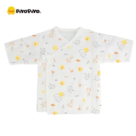 台灣黃色小鴨 印花紗布和尚袍(圖案隨機出貨)