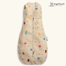 澳洲ergoPouch Cocoon 有機棉二合一舒眠包巾-1.0TOG Birthday Blobs