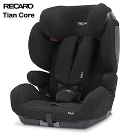 德國Recaro Tian Core 汽車座椅-深黑