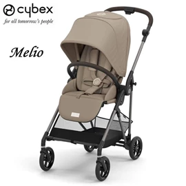 德國Cybex Melio 輕便型嬰兒手推車-Almond Beige