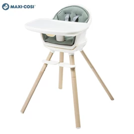 荷蘭Maxi Cosi Moa Eco 4-in-1 高腳餐椅-米白/鼠尾草綠
