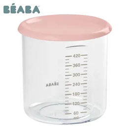 法国BEABA 婴儿食物储存器-420ml 粉红