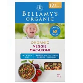 Bellamy's Organic 贝拉米 有机杂菜通心粉/ 175g