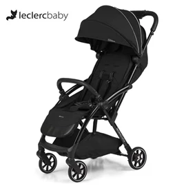 荷蘭Leclerc Influencer™ Air 自動收摺嬰兒手推車/ 鋼琴黑
