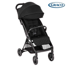 美國Graco Myavo 輕量型秒收嬰兒手推車-午夜黑