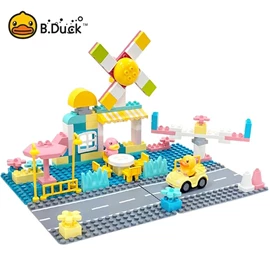 B.Duck 大颗粒积木/ 风车咖啡厅 98pcs
