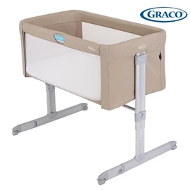 Graco Sweet2Sleep™ Bedside Cot/ Oatmeal