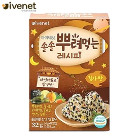 韩国Ivenet贝贝 营养拌饭紫菜芝麻碎粒/ 紫菜味 4g x 8包