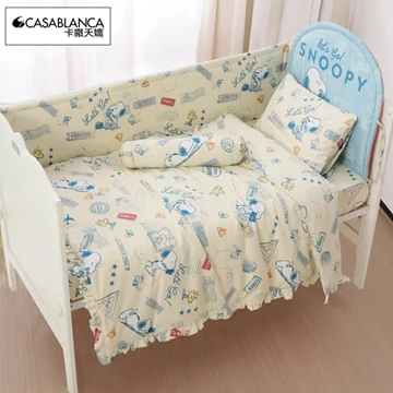 【Casablanca】嬰兒床上用品套裝(12件裝)-史努比