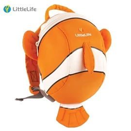英國LittleLife 學行防走失小背包/ 小丑魚