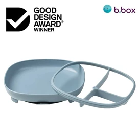 澳洲b.box 2in1 吸盤分隔餐碟/ 海洋藍