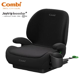 日本Combi Joytrip Booster Plus ISOFIX 成長型汽車安全座椅/ 黑色