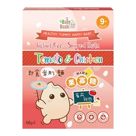 Baby Basic 宝宝百味 即食米形面/ 蕃茄鸡肉 150g x 2