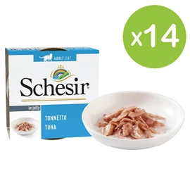 Schesir 啫喱猫主食罐-吞拿鱼 85g X 14罐