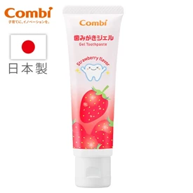 日本Combi 幼童含氟牙膏/ 草莓味