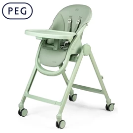 意大利 Peg Perego Living 高腳餐椅/ 鼠尾草