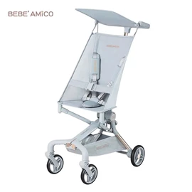 Bebe Amico Z1 輕巧口袋手推車/ 靜謐霧藍