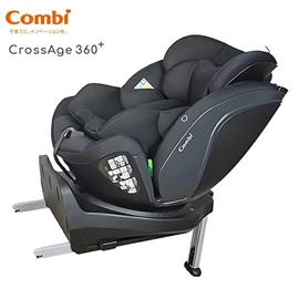 日本Combi CrossAge 360 Plus ISOFIX 成长型汽车安全座椅/ 黑色