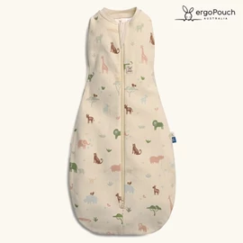 澳洲ergoPouch Cocoon 有機棉二合一舒眠包巾-1.0TOG Savannah