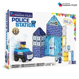 Magna-Tiles 磁力積木-警察局套裝 35片