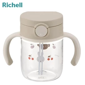 日本Richell Aqulea 吸管水杯/ Miffy 200ml