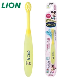 日本獅王 Clinica 可彎曲兒童牙刷/ 0-2歲 米奇