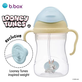 澳洲b.box 防漏吸管學飲杯/ PP 冰淇淋黃 240ml